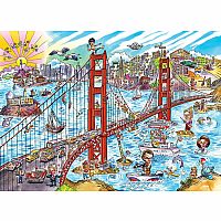 DoodleTown: San Francisco - Cobble Hill.