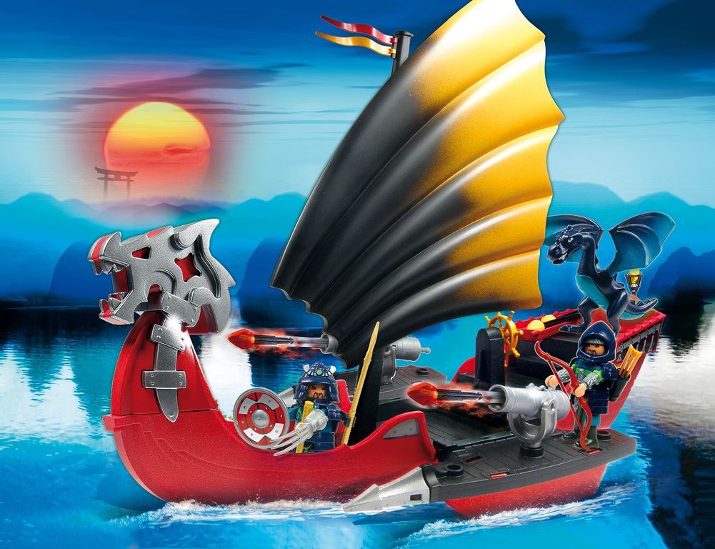barco de dragón playmobil