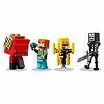Minecraft: The Nether Lava Battle.