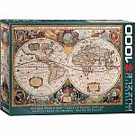 Antique World Map - Eurographics