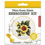 Mini Cross Stitch Embroidery Kit - Sunflower