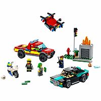 City: Fire Rescue & Police Chase 