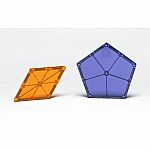 Magna-Tiles Polygons Expansion Set - 8 Piece Set.