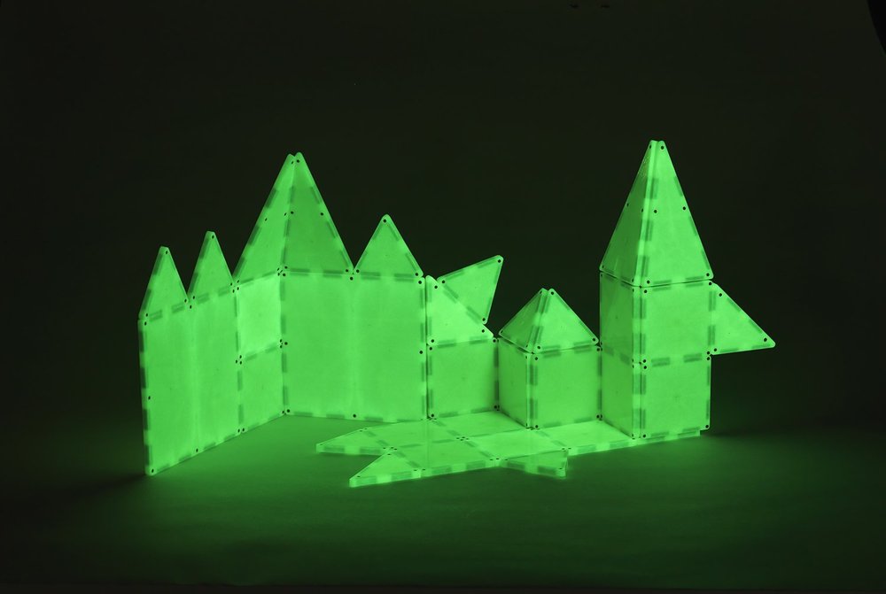 Magna tiles store glow in dark