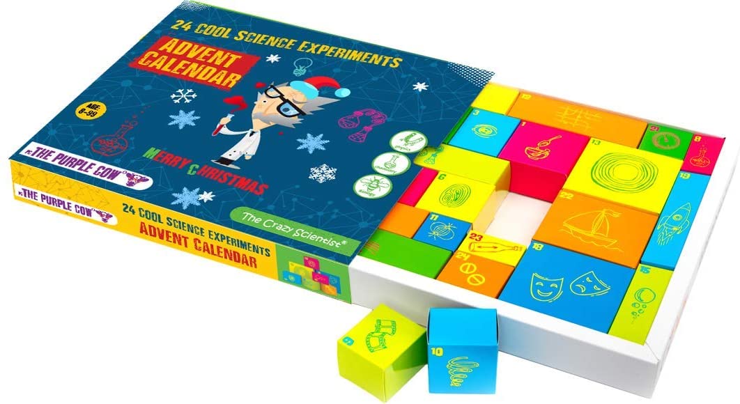 Science Experiments Advent Calendar. Toy Sense