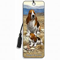 Basset Hound - 3D Bookmark