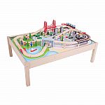 City Train Set and Table - BIGJIGS Rail