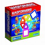 Magformers Rainbow Set - 30 Pieces.