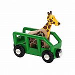 Giraffe and Wagon.