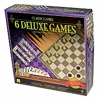 Classic Game Collection - 6 Deluxe Game Set  