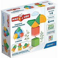 Magicube Magnetic Building Blocks - Shapes Starter Set, 6pcs