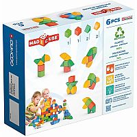 Magicube Magnetic Building Blocks - Shapes Starter Set, 6pcs