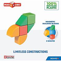 Magicube Magnetic Building Blocks - Shapes Starter Set, 6pcs