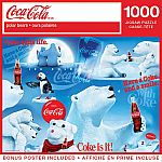 Coca Cola Polar Bears Puzzle - 1000 Pieces - Masterpieces Puzzle