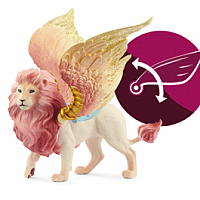 Bayala - Fairy in Flight on Winged Lion