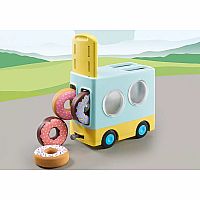 Playmobil 1.2.3: Doughnut Truck with Stacking and Sorting Feature