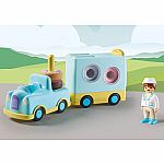 Playmobil 1.2.3: Doughnut Truck with Stacking and Sorting Feature