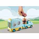 Playmobil 1.2.3: Doughnut Truck with Stacking and Sorting Feature