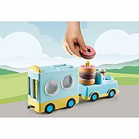 1.2.3: Doughnut Truck with Stacking and Sorting Feature - Retired