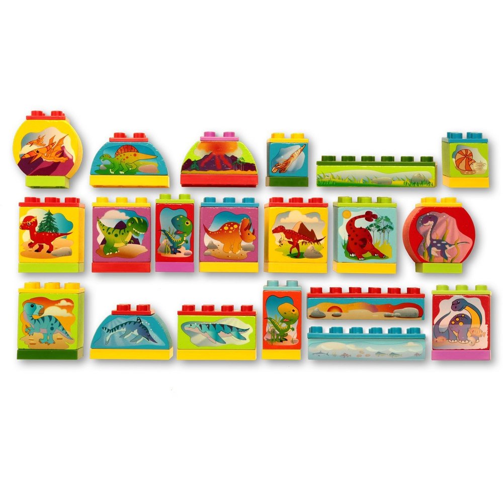 Dinosaur Building Blocks Toy Sense