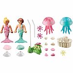 Princess Magic: Little Mermaids with Jellyfish