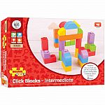 Wooden Click Blocks Set - Intermediate.