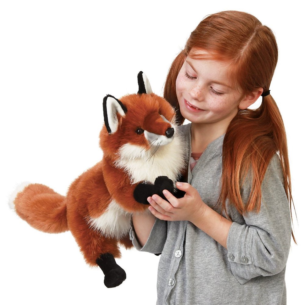 Red Fox Puppet. Toy Sense