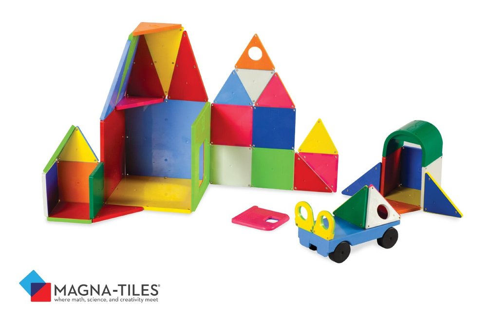 Magna Tiles Solid Colors 48 Piece Dx Set Toy Sense Magna Tiles Solid Colors 48 Piece Dx Set