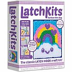 Latchkits - Smiling Rainbow Mini-Rug