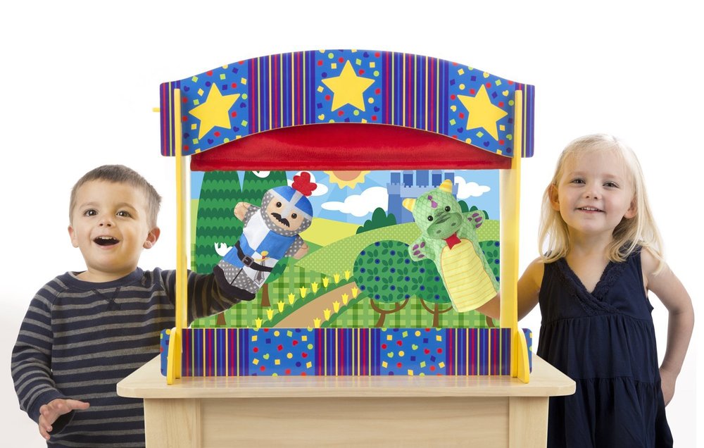 Tabletop Puppet Theater Toy Sense