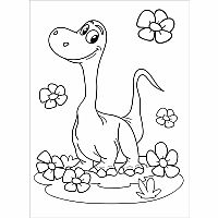 Dinosaurs Coloring Book - Paperback 