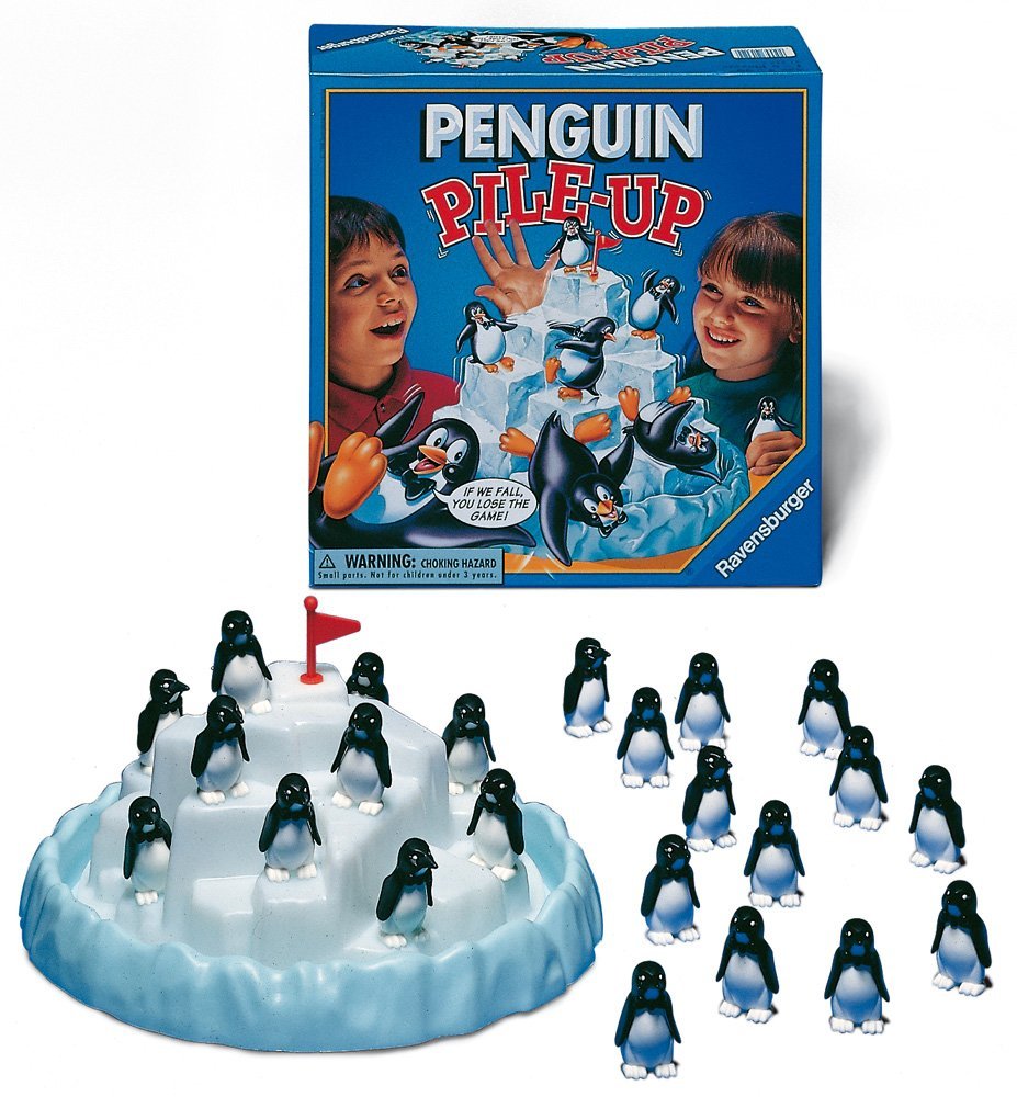 Penguin PileUp Boardgame Toy Sense