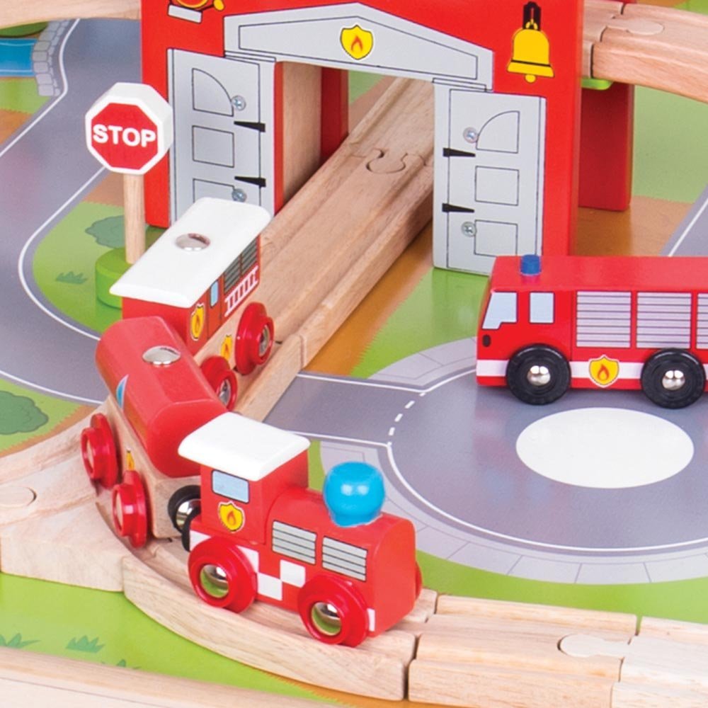 bigjigs fire station
