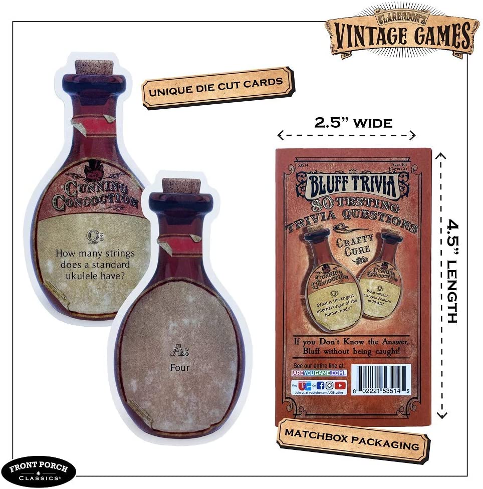 Cunning Concoction Bluff Trivia Game Toy Sense