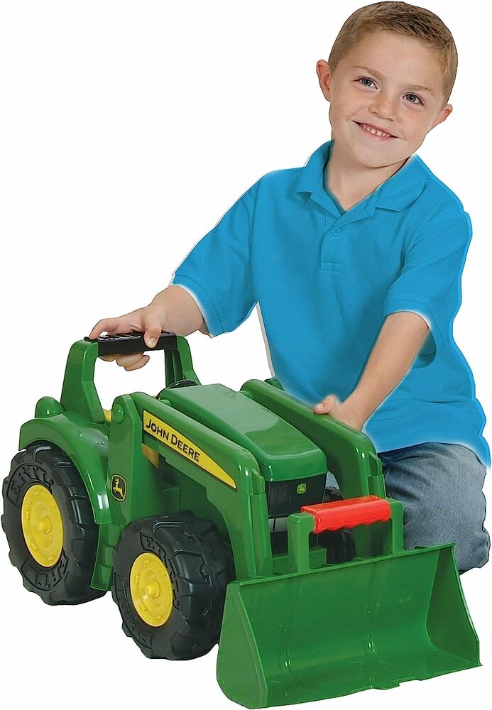 Large toy tractor on sale