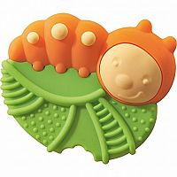 Clutching Toy Caterpillar Silicone Teether.