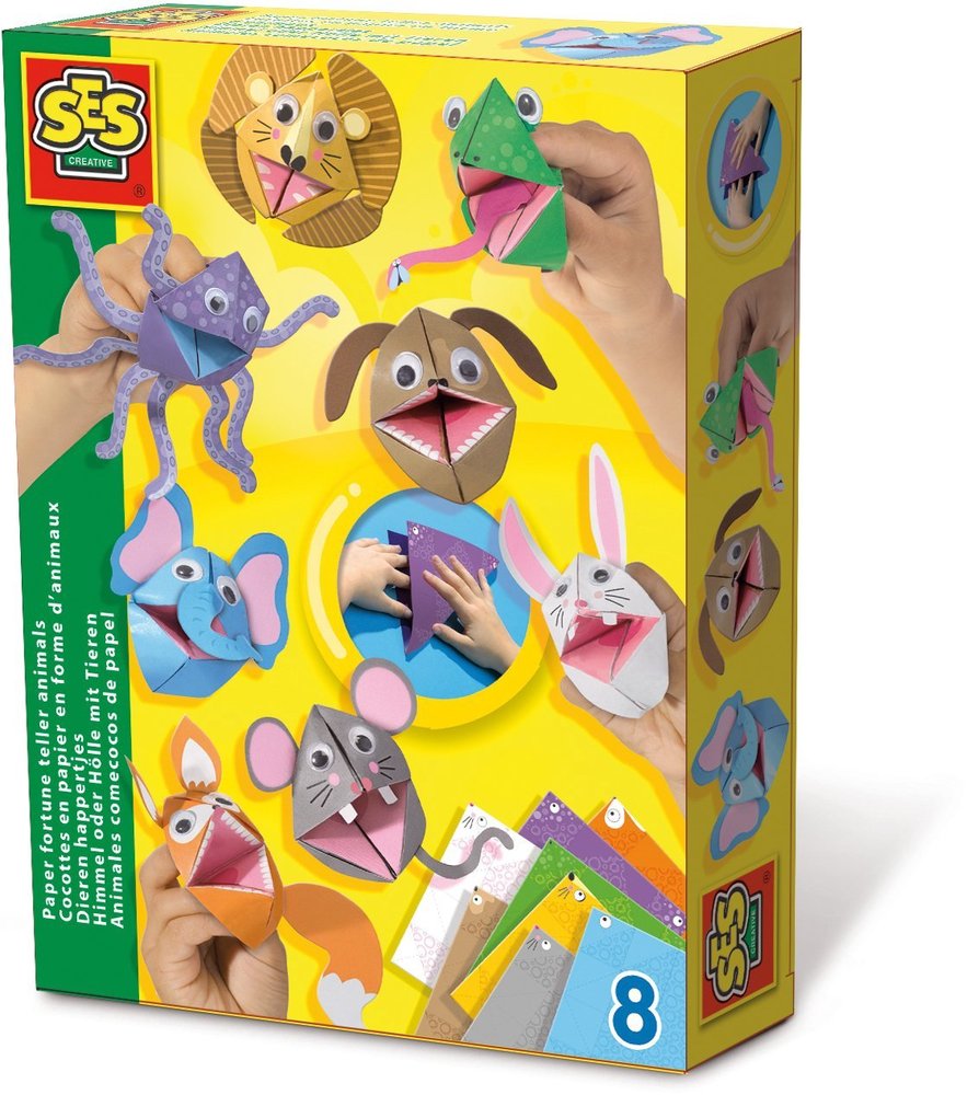 Paper Fortune Teller Animals Toy Sense