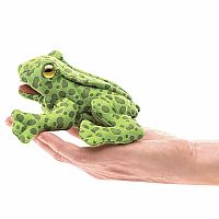 Mini Frog Finger Puppet 
