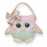 Lil' Hoots Pink Owl Carrysome - Bearington Collection