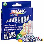 Prang Decor Glass Crayons