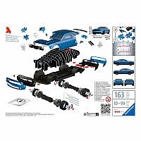 3D Puzzle: Dodge Challenger - Ravensburger 