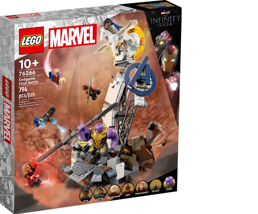 LEGO Marvel Endgame Final Battle Collectible Display Set 76266