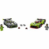 Speed Champions: Aston Martin Valkyrie AMR Pro and Aston Martin Vantage GT3.
