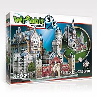 Neuschwanstein Castle 3D Puzzle - Wrebbit