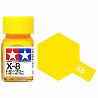 Gloss Lemon Yellow - X-8 - Tamiya Color Enamel Paint  