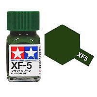 Flat Green - XF-5 - Tamiya Color Enamel Paint 