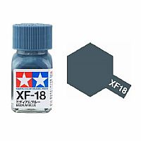 Flat Medium Blue - XF-18 - Tamiya Color Enamel Paint 