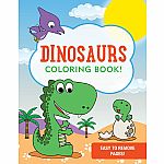 Dinosaurs Coloring Book - Paperback 
