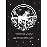 Unicorn's Magical Day Bedtime Shadow Book - Hardcover