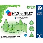 Magna-Tiles Glow - 32 Piece Set.